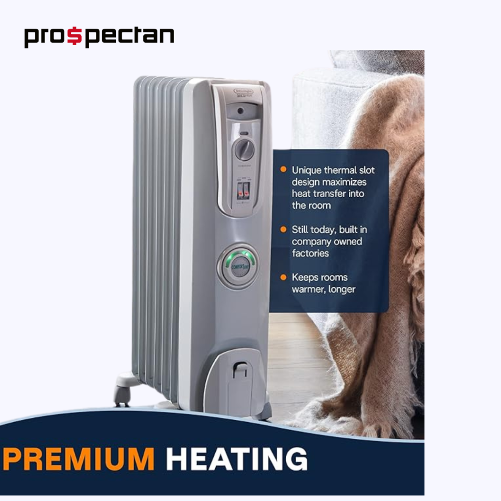 De’Longhi Compact Ceramic Space Heater