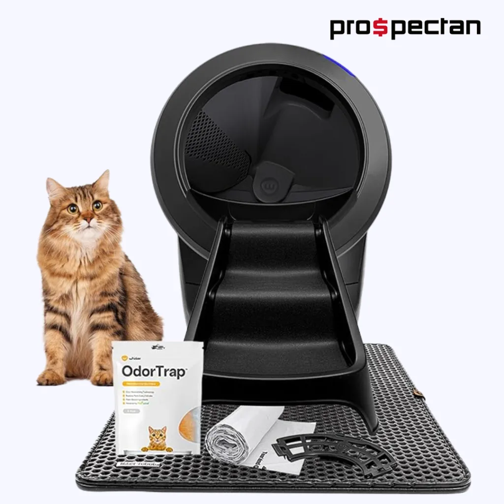 Litter-Robot 4 Complete Bundle by Whisker (Black)